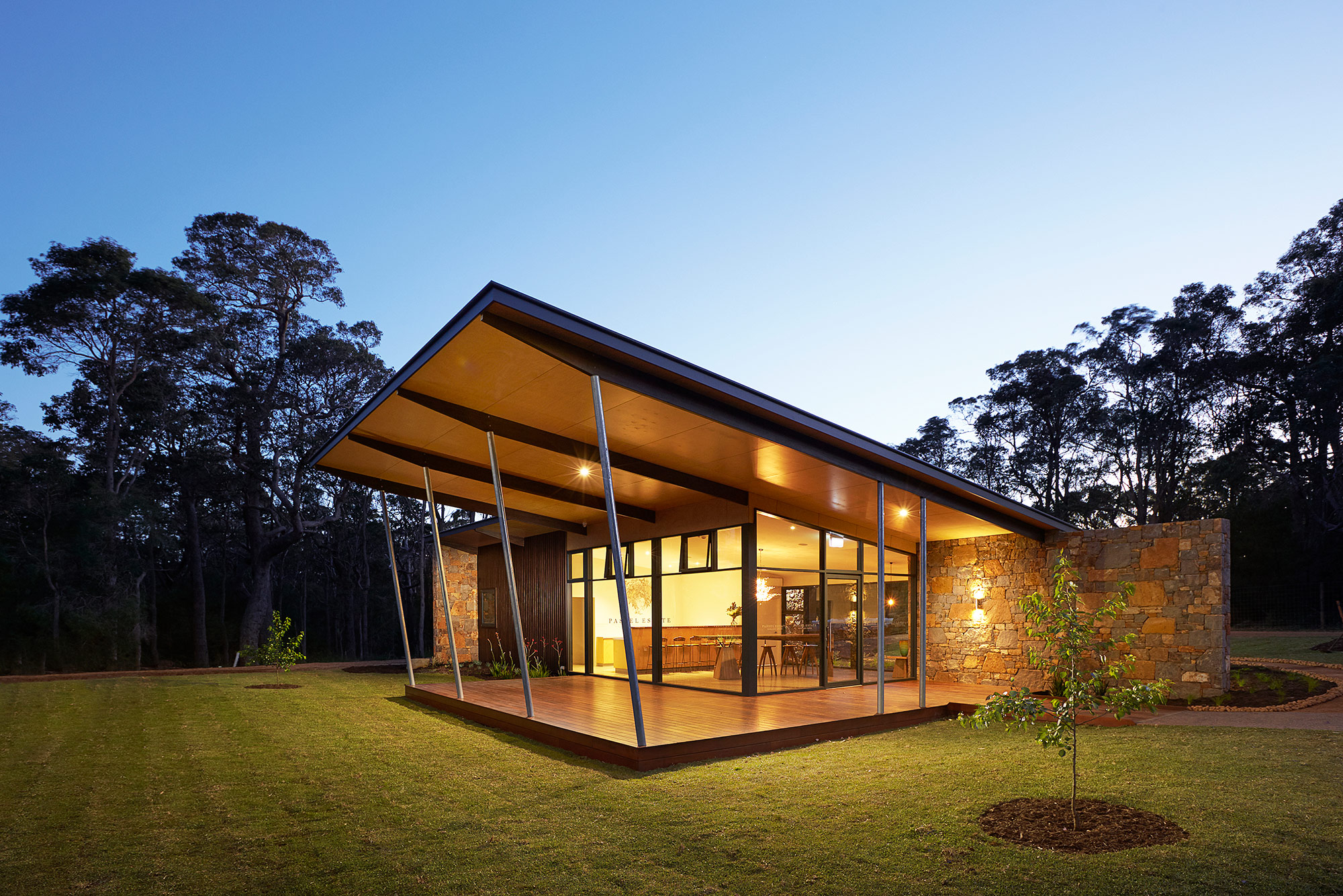 Passel Estate’s tasting room from the winery photography project.