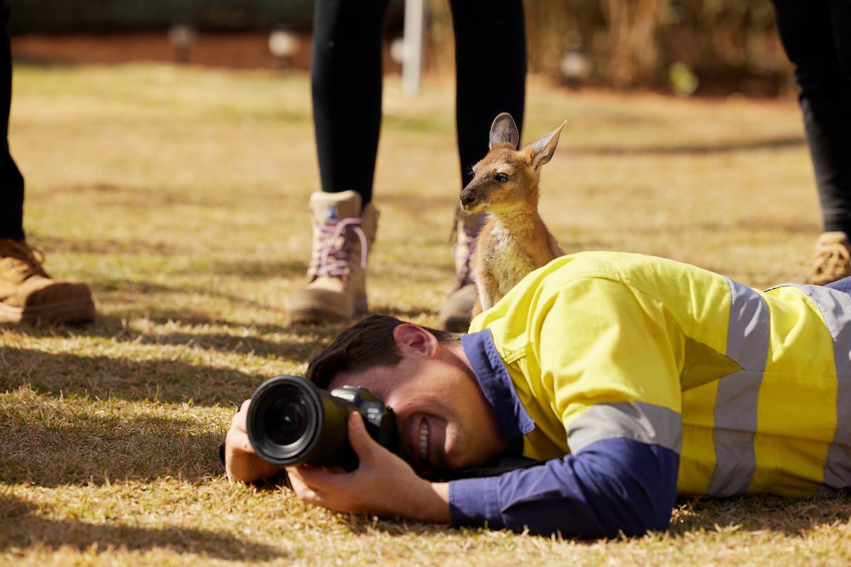 BTS of commercial photography asset creation for brand collateral