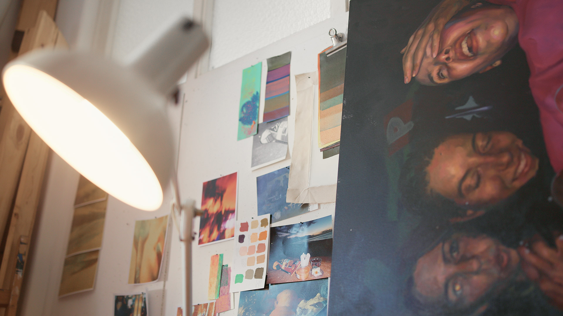Hyperrealist artist Tessa MacKay's Fremantle (Walyalup) studio, featured in "Henry Black. The Art of Intention" short film.
